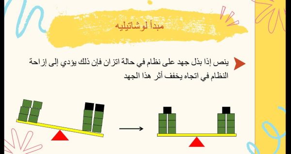 ⁦العوامل المؤثرة في الاتزان الكيميائي⁩ - الصورة ⁦3⁩