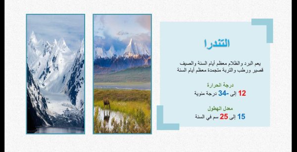 ⁦المناطق الحيوية البرية ( جديد )⁩ - الصورة ⁦7⁩