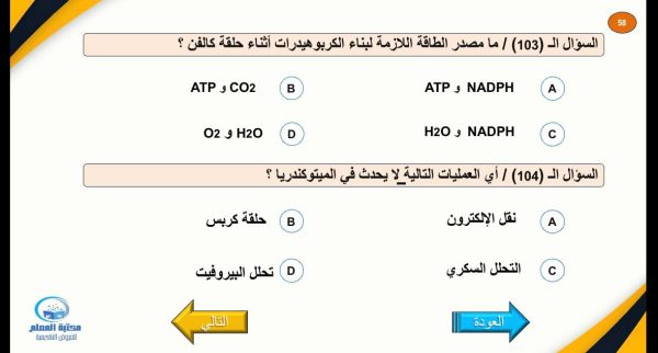 ⁦حقيبة تدريبية للاختبار التحصيلي⁩ - الصورة ⁦6⁩