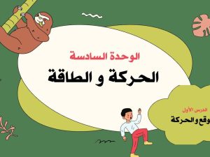 الموقع والحركة